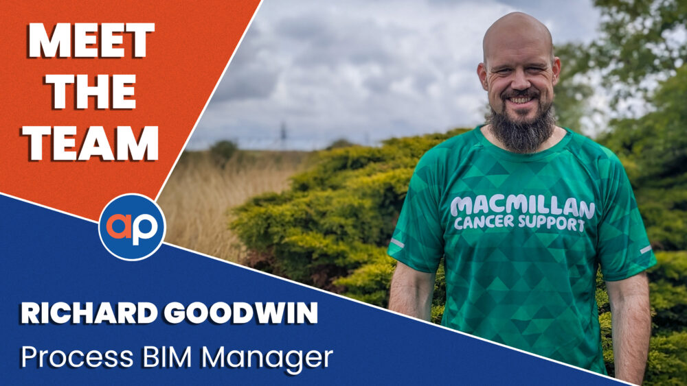 An image showing Allied Protek's Process BIM Manager, Richard Goodwin in a charity shirt.